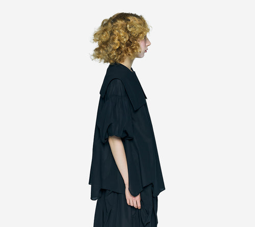 ÁO BLOUSE ENF-SAILOR CỔ CỔ ĐIỂN TAY PHỒNG