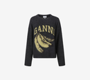 GAN-FINE BRUSHED ALPACA BANANA CỔ TRÒN DÁNG RỘNG
