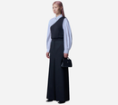 JUN-HIDDEN PLEATS WIDE PANTS