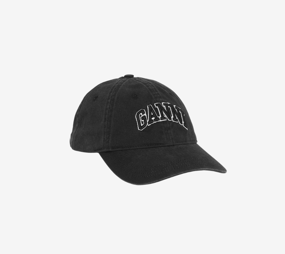 MŨ LƯỠI TRAI VẢI BỐ COTTON GAN-WASHED THÊU HỌA TIẾT