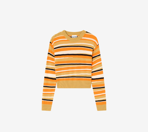 ÁO LEN CASHMERE SỌC RÁCH GAN