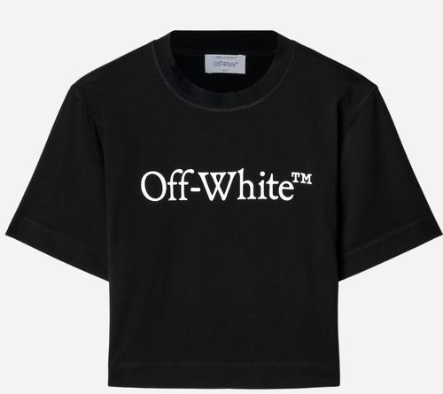 ÁO CROP TEE IN CHỮ BOOKISH LOGO LỚN OWH