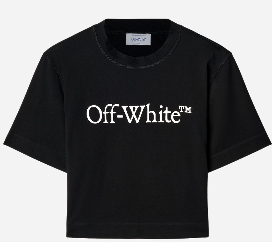 ÁO CROP TEE IN CHỮ BOOKISH LOGO LỚN OWH