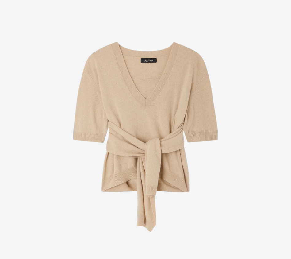ÁO KIỂU MES-CAMEL QUẤN PHÍA TRÊN