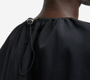 ÁO KIỂU CỔ NHÚN TIB-LOTTE NYLON