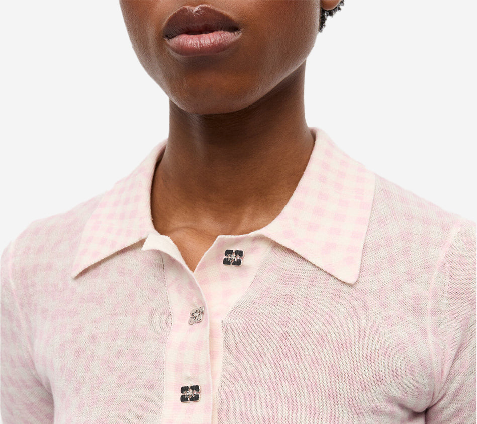 ÁO POLO GAN-SHEER VẢI COTTON IN HỌA TIẾT