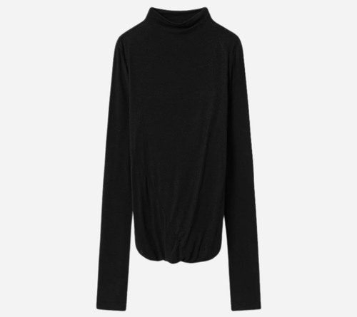 JUN-[ESSENTIAL] WAIST TWIST LONG SLEEVE T-SHIRTS