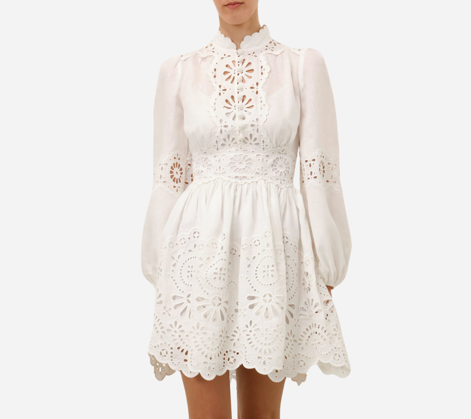 ĐẦM NGẮN ZIM-ACACIA BRODERIE