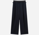 JUN-FLIP WAISTED WIDE PANTS