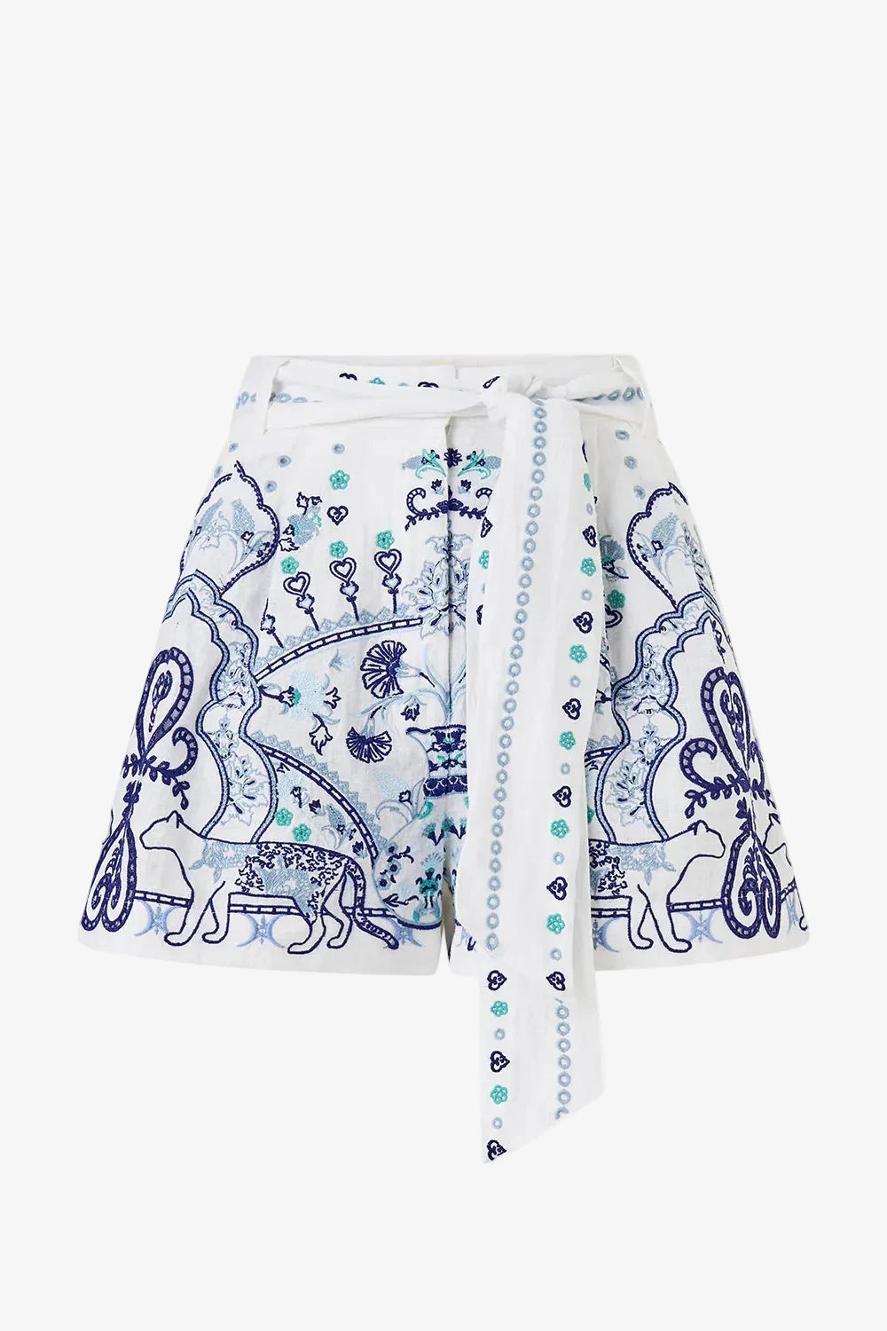 CAMILLA-TUCK FRONT SHORT