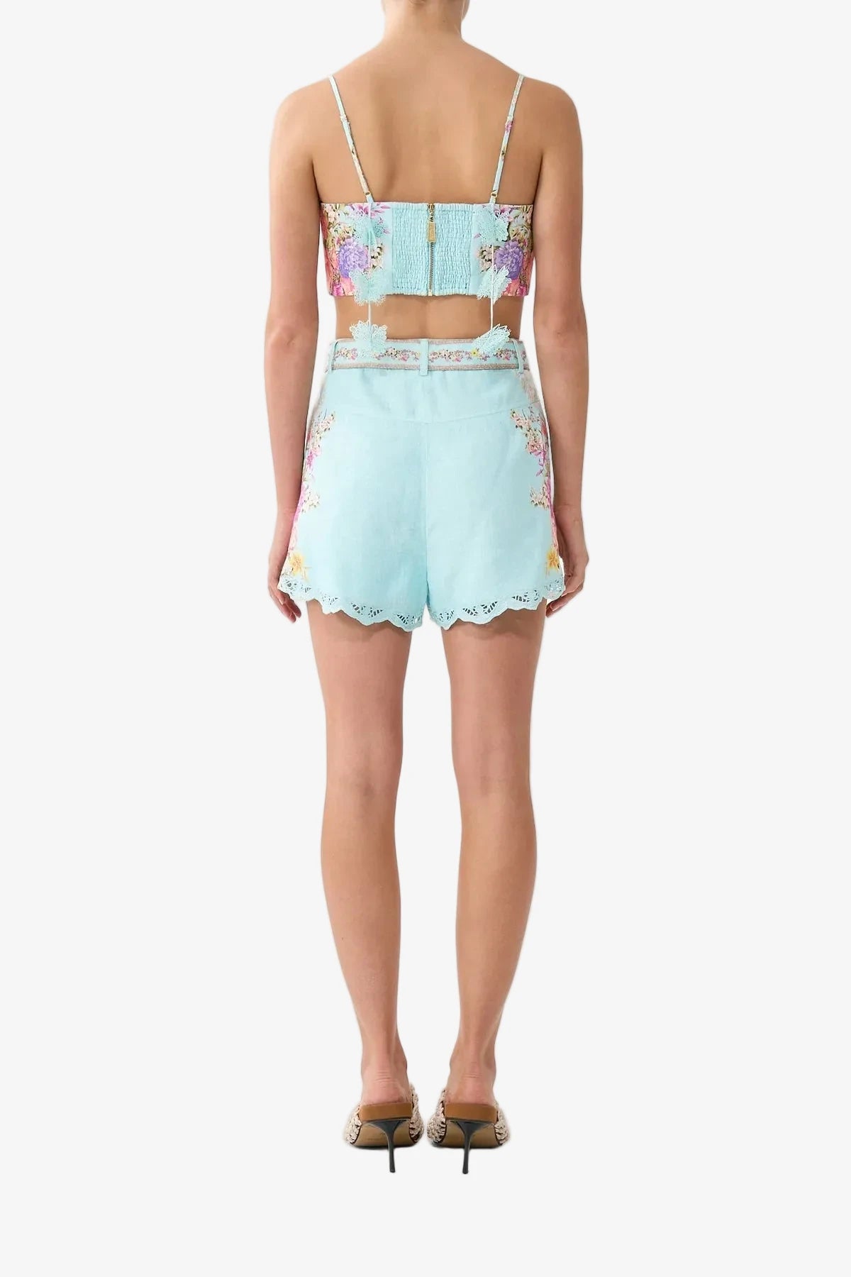 CAMILLA-TUCK FRONT SHORT